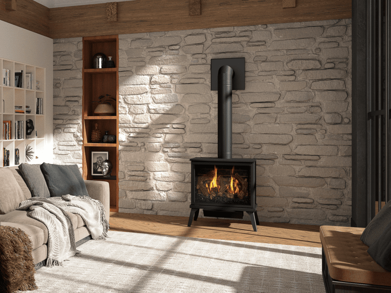 Stock Image - Kozy Heat Lakefield XL Fireplaces - Dunrite Chimney and Stove